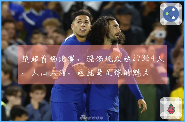楚超首场比赛，现场观众达27354人，人山人海，这就是足球的魅力